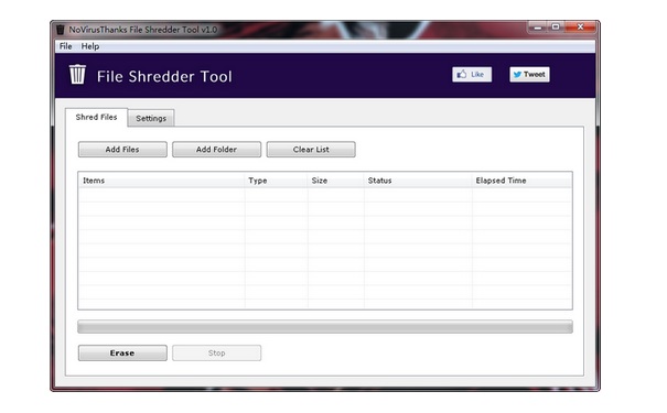 File Shredder Tool截图
